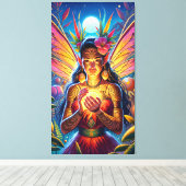 マロリの妖精 キャンバスプリント (インサイチュ (ウッドフロア))