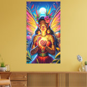 マロリの妖精 キャンバスプリント (インサイチュ (リビング))