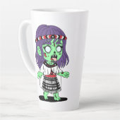 マロリゾンビ カフェラテマグ (左アングル)