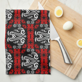 マロリニュージーランドアート キッチンタオル