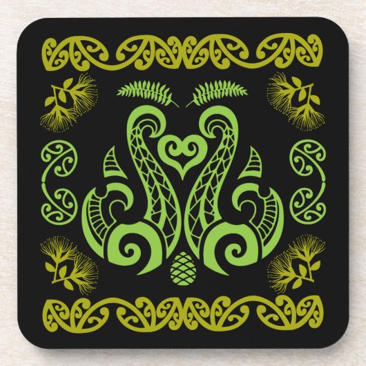 マロリニュージーランドアート コースター (正面)