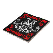 マロリニュージーランドアート タイル (側面)