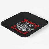 マロリニュージーランドアート ペーパープレート (傾斜あり)