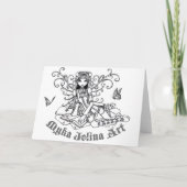 マロリーバイオレットタトゥーエンジェルカード カード (裏面)