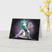 マロリーバイオレットタトゥーエンジェルカード カード (黄色い花)