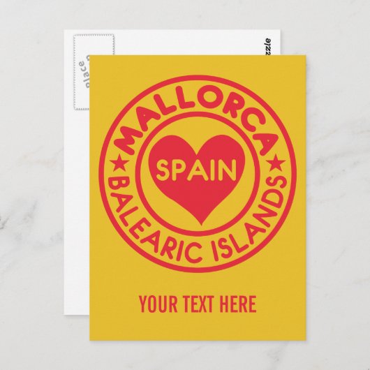 マロルカスペインカスタムはがき ポストカード (正面/裏面)