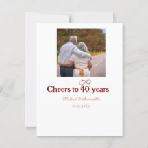 マロンのお辞儀で40周年結婚記念日をお祝い