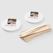 マロンは応援を40周年に結婚捧げる ハンドファン (組立なし)