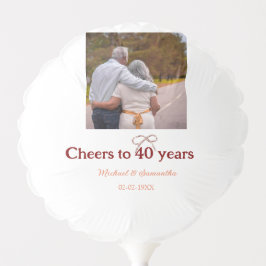 マロンは応援を40周年に結婚捧げる バルーン