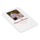 マロンは応援を40周年に結婚捧げる マグネット (右側)