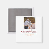 マロンは応援を40周年に結婚捧げる マグネット (正面/裏面)