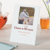 マロンは応援を40周年に結婚捧げる 台座サイン (インサイチュ)