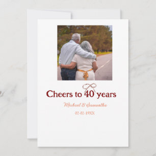 マロンは応援を40周年に結婚捧げる 招待状