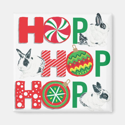 マロンブンドクリスマスHOPマグネット マグネット (正面)