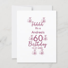 マロンホワイト モーブ シーッ 60歳の誕生日 花の名前 ポストカード