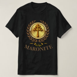 マロン派公式クロスTシャツ Tシャツ