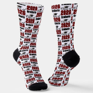 マロン色の2026年卒業 ソックス