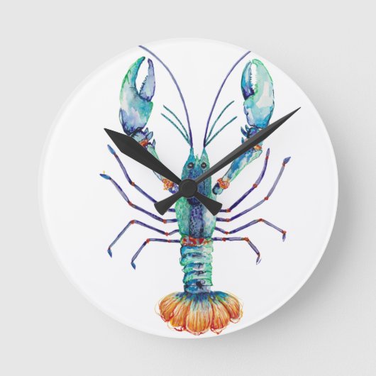 マロン ラウンド壁時計 (正面)