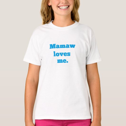 マローは私を愛してる！ ベビーTシャツ (正面)