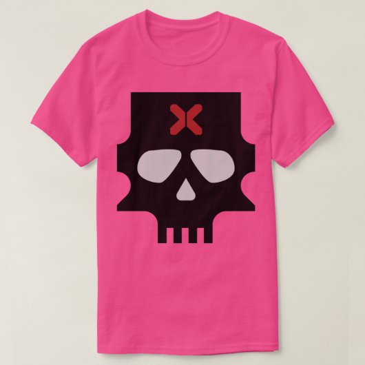 マローダーズスカル(黒) Tシャツ (デザイン正面)