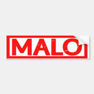 マロ切手 バンパーステッカー