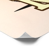 マロ図解入りの、写真付きのルカの地図 ポスター (角)