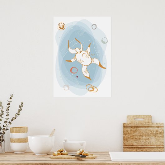 マロ浮動宇宙 ポスター (キッチン)