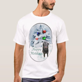 マンเชสเตอร์・テリアのクリスマスギフト Tシャツ
