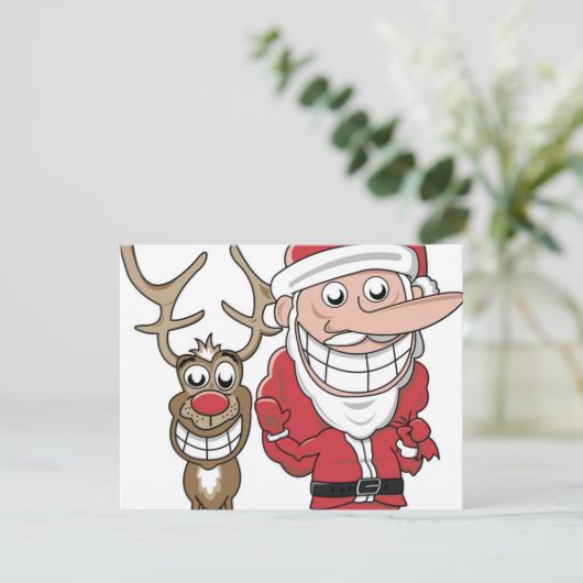 マンおもしろいガのサンタとルドルフ シーズンカード (スタンド正面)