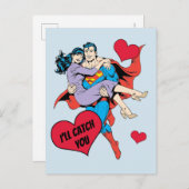 マンすごいバレンタインデー |お前を捕まえる シーズンポストカード (正面/裏面)