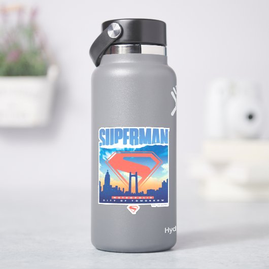 マンすごいメトロポリススカイライン シール (HydroFlask)