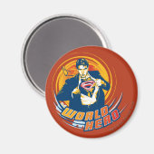 マンすごいワールドヒーロー マグネット (正面/裏面)