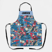 マンすごい漫画パターン エプロン (正面)