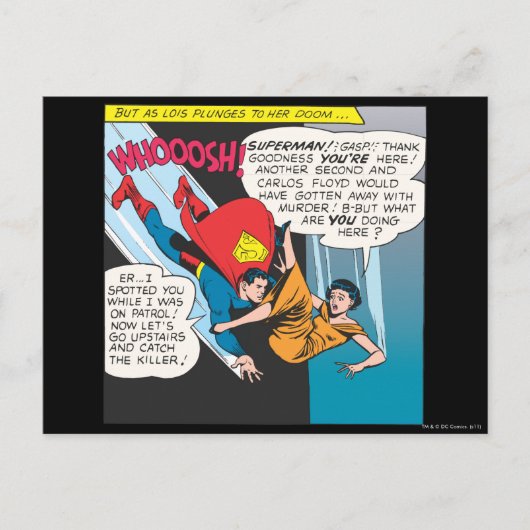 マンすごい漫画パネル – ロイスプランジュ ポストカード (正面)