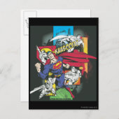 マンすごい漫画ブラック ポストカード (正面/裏面)