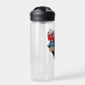 マンすごい&クリプトソーア ウォーターボトル (正面)