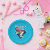 マンすごい&クリプトソーア ペーパープレート (パーティー)