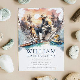 マンアンドドッグ大人魚釣り誕生日 招待状