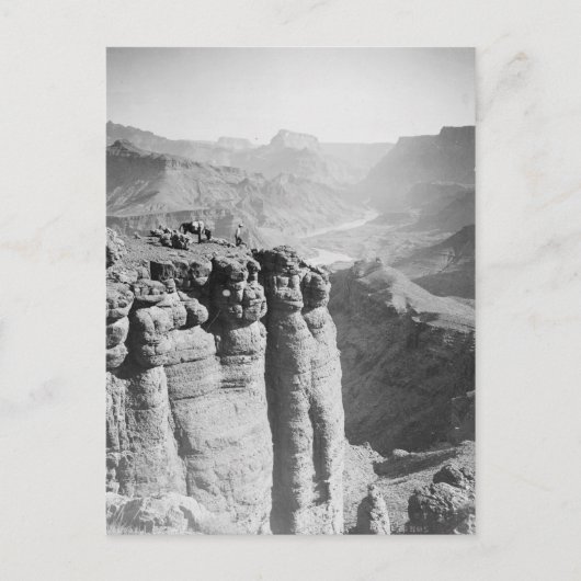 マンアンドロバatグランドキャニオン葉書 ポストカード (正面)