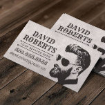 マンインサングラスレトロタイポグラフィプロフェッショナル 名刺<br><div class="desc">Man in Sunglasses Retro Typography Professional Business Cards.</div>
