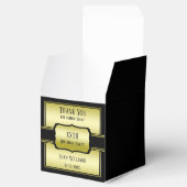 マンエレガントズ金ゴールド&ブラック誕生日 フェイバーボックス (オープン)