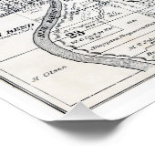 マンカトの地図1914年 ポスター (コーナー)