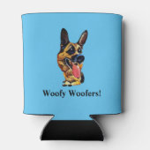 マンガおもしろいーのドイツの羊飼いクーラーボックス 缶クーラー (裏面)