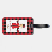 マンガおもしろいーレディスノーことわざウィンタークルーズ ラゲッジタグ (裏面横)