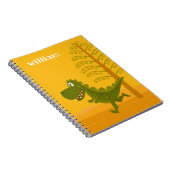 マンガおもしろいー恐竜ジュラ紀ウッドランド ノートブック (右側)