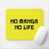 マンガなし マウスパッド (マウス)