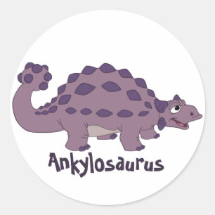マンガのアンキロザウルス ラウンドシール