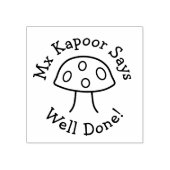 マンガのキノコよく行われたゴムのスタンプ ラバースタンプ (インプリント)