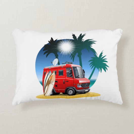 マンガのキャンパー アクセントクッション (正面)