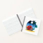 マンガのキャンパー ノートブック (内部)